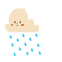 mayer_tamas rain cloud storm rainy Sticker