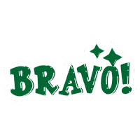 Team Bravo Sticker by GREEN Estate