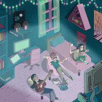 franciscotomasbell happy cool gaming friends GIF