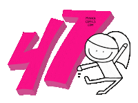 Birthday Years Sticker by Minka Comics