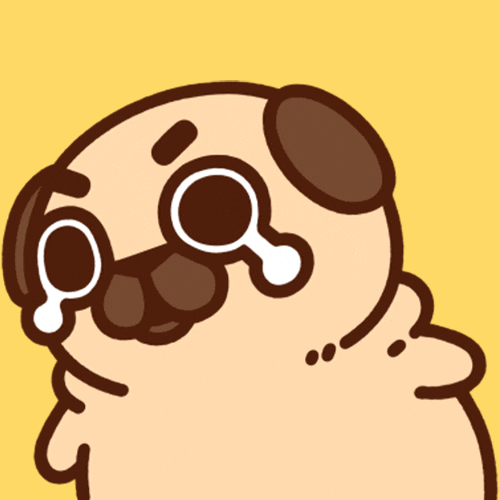What Do I Do Crying GIF by Puglie Pug