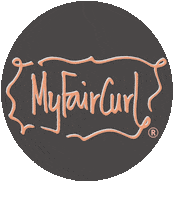 MyFairCurl hair curls my fair curl Sticker