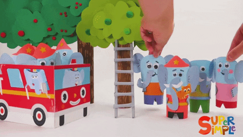To The Rescue Firefighter GIF by Super Simple