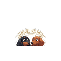 Friendship Dachshund Sticker