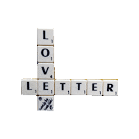 Love Letter Words Sticker