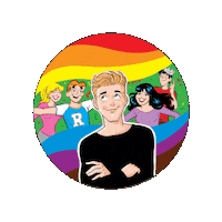 Sticker by Archie Comics