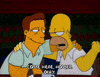 Drunk Season 7 GIF by The Simpsons