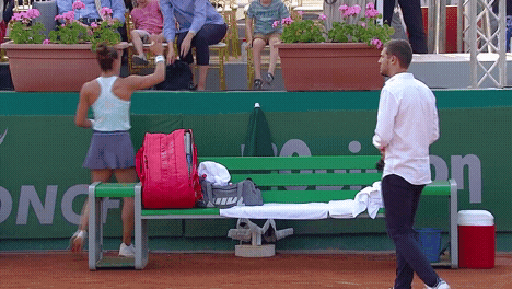high five lets go GIF by WTA