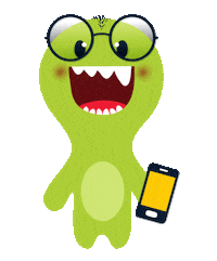 monster smartphone Sticker by Game Station