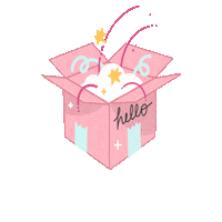 Birthday Hello Sticker