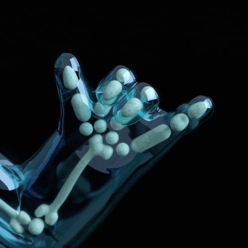 X-Ray Skeleton GIF by Good Vibes Club