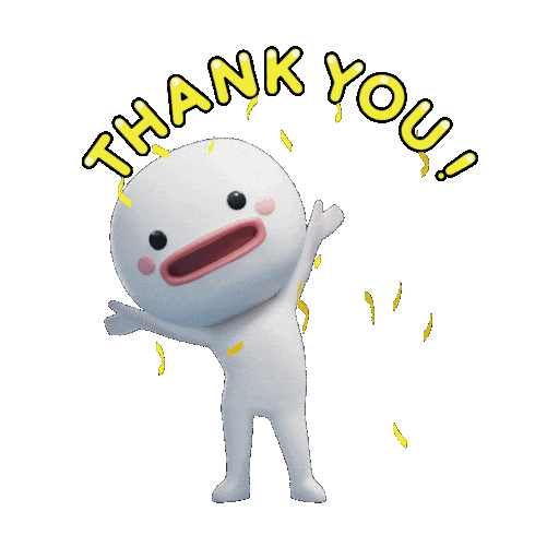 3D Thank You Sticker by Assemblr