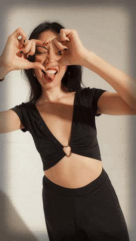 labloomclothing love heart girl fashion GIF