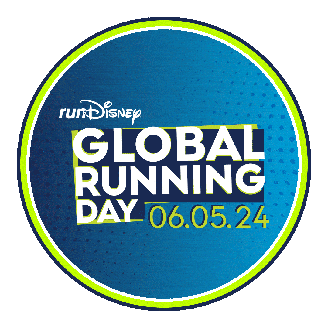 Rundisney Global Running Day Sticker by Disney Sports