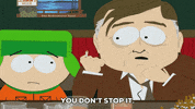 kyle broflovski smoking GIF by South Park 