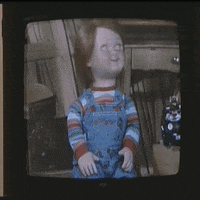 childs play chucky GIF by absurdnoise