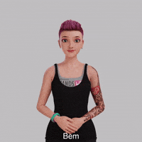 Avatar Gebärdensprache GIF by Sign Time - SiMAX