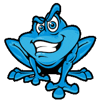 seaweed bluefrog Sticker by LIMU