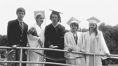 black and white nothing hates you GIF