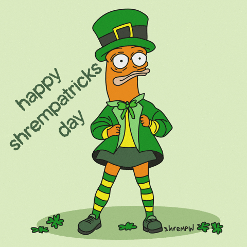 St Patricks Day Leprechaun GIF by shremps