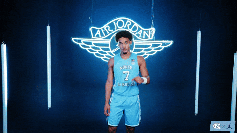 University Of North Carolina Basketball GIF by UNC Tar Heels