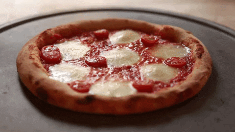 carlaperalva giphygifmaker food pizza comida GIF