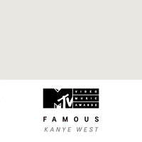 Kanye West Posters GIF by 2020 MTV Video Music Awards