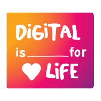 Heart Inspiring Sticker by Digital for Life SG