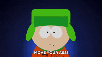 nervous kyle broflovski GIF by South Park 