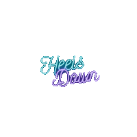 HeelsDownFit fitness workout exercise hdf Sticker
