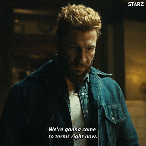 americangods fight angry season 2 mad GIF