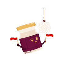 Glowing Forever Young Sticker by Realfood Winta Asia