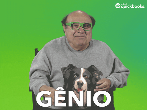 intuitquickbooksbr giphyupload danny devito quickbooks intuit GIF