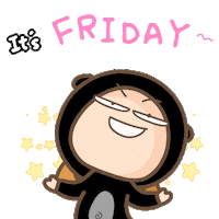 Its Friday Relax Sticker