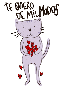 In Love Cats Sticker