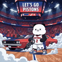 Nba Playoffs Panda GIF by Kanpai Pandas