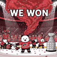 Raise Up Stanley Cup GIF by Kanpai Pandas