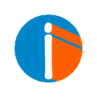 Orange Abc Sticker