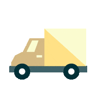 Truck Shipping Sticker by OLX Polska