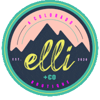 Elliandco shopping colorado boutique onlineshopping Sticker