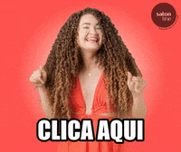 Clica Aqui Cabelo Cacheado GIF by Salon Line
