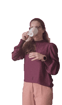Tea Eyd Sticker by Yvonne Pustjens-Kuppens