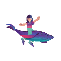 Happy Fun Sticker by Studio Zafari