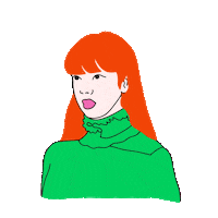 Sick Girl Sticker by krist menina