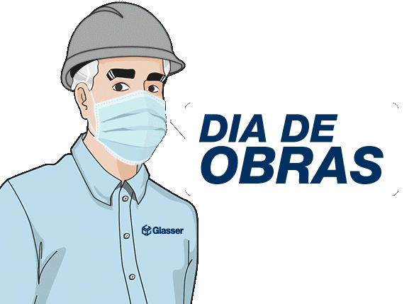 Construcao Obras Sticker by Glasser