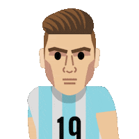 Paulo Dybala Football Sticker by SportsManias