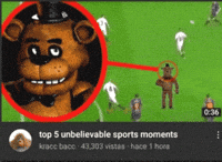 Five Nights At Freddys Football GIF