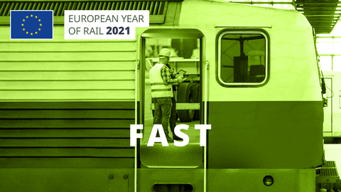 Travel Train GIF by European Commission