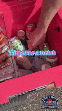 Cold Beer Drinking GIF by Tailgating Challenge