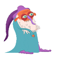 Walk Beard Sticker by Tentacle Media